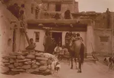 A visitor, c1905. Creator: Edward Sheriff Curtis