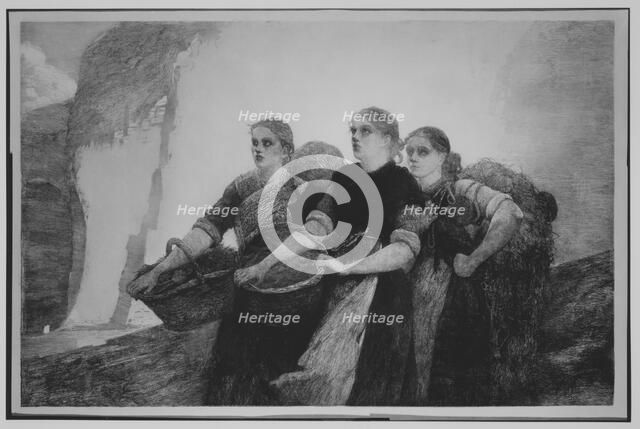 A Voice from the Cliffs, 1888. Creator: Winslow Homer.