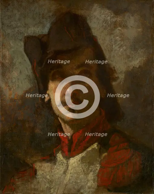 A Volunteer of 1792, 1848. Creator: Thomas Couture (French, 1815-1879).