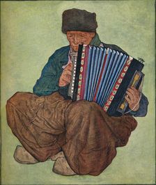 A Volendam Musician 19th century. Creator: Nicolaas Wilhelm Jungmann