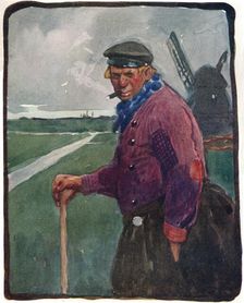 A Volendamer c19th century (1914-1915). Artist: Tom Browne
