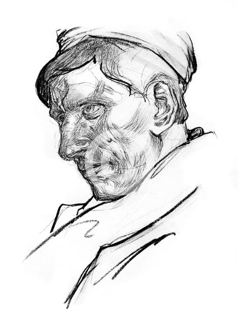 'A Vollendam Native', 1898.Artist: Nico Jungmann
