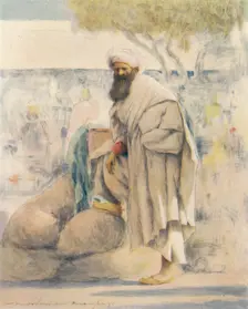 A Wandering Grain-merchant 1905. Artist: Mortimer Luddington Menpes