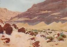 A Wady in the Mokattam Hills c1880, (1904). Artist: Robert George Talbot Kelly