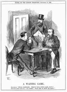 A Waiting Game 1886. Artist: John Tenniel