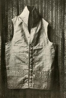 A waistcoat worn by Count Lemcke c1798, (1937). Creator: Unknown