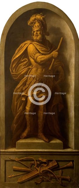 A Warrior, 1710. Creator: School of Godfrey Kneller.
