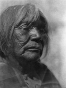 A Washo woman, c1924. Creator: Edward Sheriff Curtis