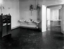 A washroom or operating room in the Physiological Laboratory either at the Institute of..., 1904. Creator: Unknown