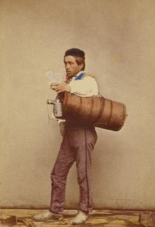 A water carrier, about 1865. Creator: Giorgio Sommer