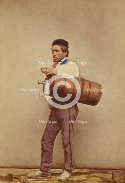 A water carrier, about 1865. Creator: Giorgio Sommer.