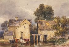 A Water Mill, 1836. Creator: David Cox the Elder