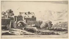 A Water Mill near St. Denis, 17th century. Creator: Reinier Zeeman