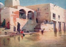 A Water-Side Mosque at Menzala c1880, (1904). Artist: Robert George Talbot Kelly