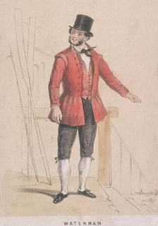 A waterman, 1855. Artist: Day & Son