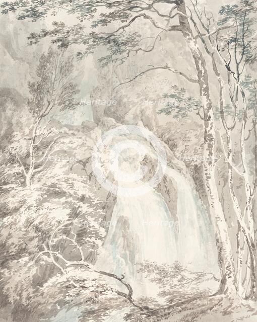 A Waterfall, 1795/1796. Creator: JMW Turner.
