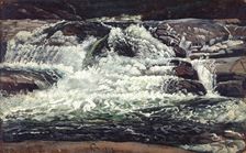 A Waterfall, 1833. Creator: Knud Baade