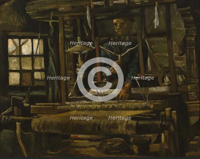 A Weaver's Cottage, 1884. Artist: Gogh, Vincent, van (1853-1890)