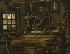 A Weaver's Cottage. Artist: Gogh, Vincent, van (1853-1890)