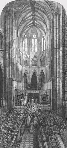 A Wedding at the Abbey 1872. Creator: Gustave Doré