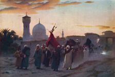 A Wedding Procession at Menzala: The Home-Coming of the Bride c1880, (1904). Artist: Robert George Talbot Kelly
