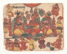 A Wedding Scene, mid-18th century. Creator: Unknown