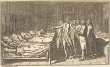 A Welcome Guest, 1777/1791. Creator: Daniel Nikolaus Chodowiecki