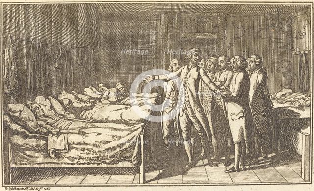A Welcome Guest, 1777/1791. Creator: Daniel Nikolaus Chodowiecki.
