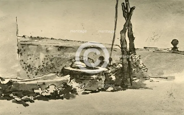 'A Well', mid 18th century, (1928). Artist: Giovanni Battista Tiepolo.