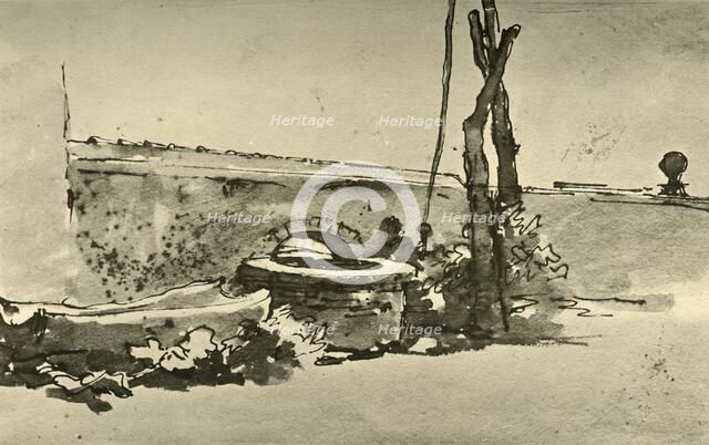 'A Well', mid 18th century, (1928). Artist: Giovanni Battista Tiepolo.