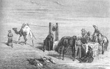 'A Well in the Hyrcanian desert; The Hyrcanian Desert 1875. Creator: Armin Vambery
