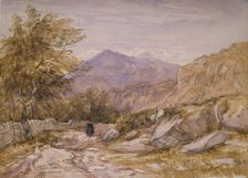 A Welsh Mountain Road, 1845. Creator: David Cox the Elder