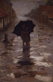 A Wet Day, c1900s. Creator: Joseph Farquharson