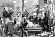 A white-beer room, Berlin, 1873. Creator: Unknown