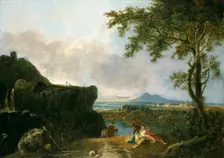 A white monk;, 1733-1782. Creator: Richard Wilson