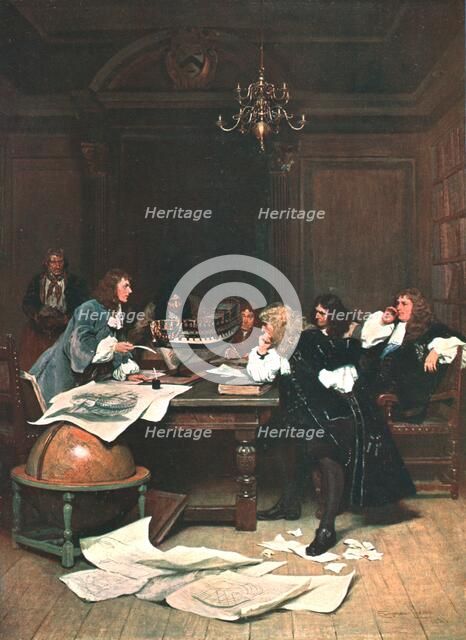 'A Whip for Van Tromp, the Admiralty', 1883, (c1902).  Creator: Unknown.