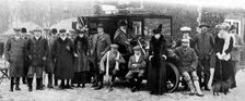 A Winter Day's Shooting at Sandringham Norfolk, c1902-1910 (1910)