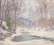A Winter Morning, about 1912. Creator: Frank Townsend Hutchens