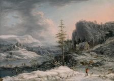 A Winter Scene, c1700. Creator: Jan Griffier I