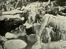 A Winter Scene in New England 1901. Creator: Unknown