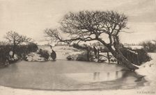 A Winter's Morning, 1887. Creator: Dr Peter Henry Emerson