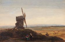 A Windmill, c1830s. Creator: David Cox the Elder