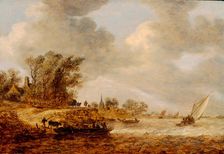 A Windy Day, 1651. Creator: Jan van Goyen