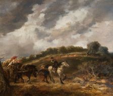 A Windy Day, 1885. Creator: Sir John Gilbert