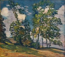 A Windy Day c1906. Artist: Alexander Jamieson