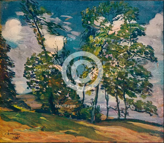 'A Windy Day', c1906. Artist: Alexander Jamieson.