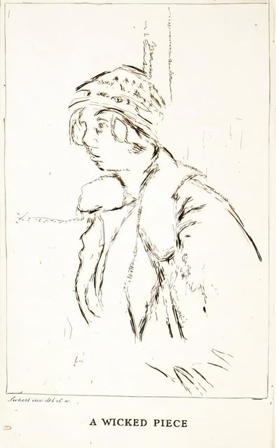 A Wicked Piece, c1922. Creator: Walter Richard Sickert.