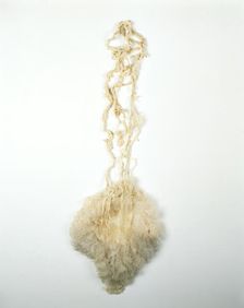 A widow's cap worn by Queen Victoria, c1890-c1901