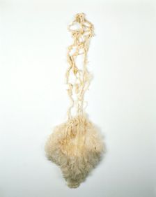 A widow's cap worn by Queen Victoria, c1890-c1901. Creator: Unknown
