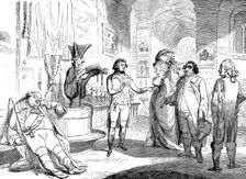 A Wife and No wife - or - a Trip to the Continent 1786. Artist: Carlo Khan